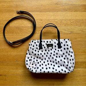 Kate Spade Small Loden Flamingo Dot Bag